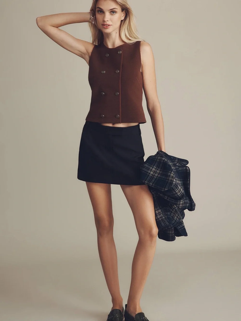 Anthropologie - Dolan Left Coast Structured Vest - XS ✨ - Picture 2 of 14
